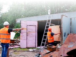 Демонтаж гаража Курск